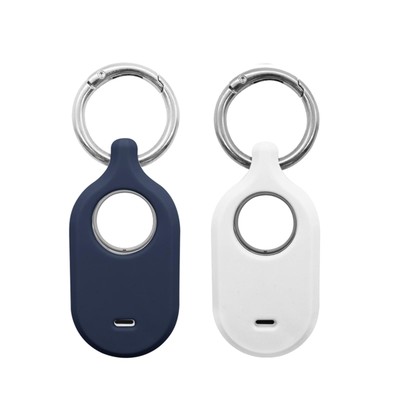 Case for Galaxy SmartTag2 Tracker, Soft Silicone Skin Cover Shock-Absorbing P...