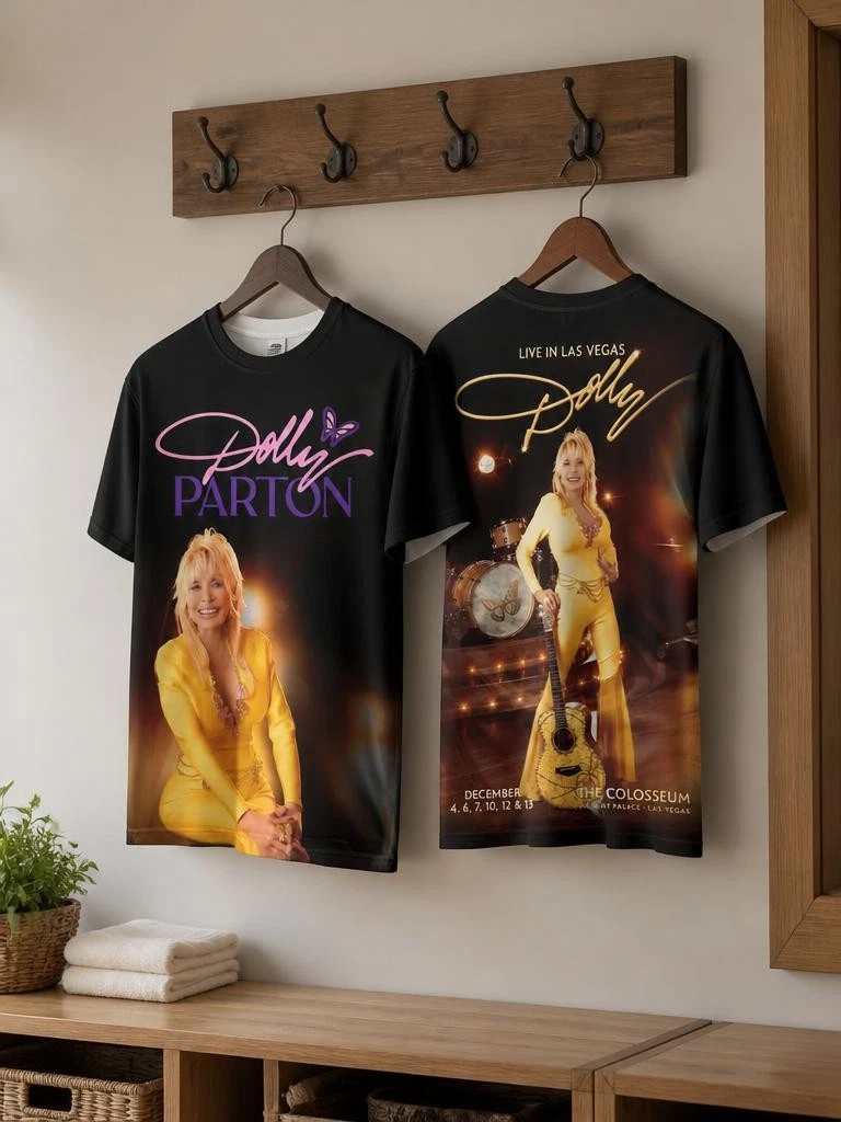 Dolly Parton All Over Print 3D T-Shirt