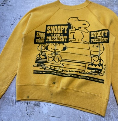 Vintage 1960s Peanuts Mayo Spruce Snoopy For President Made in USA