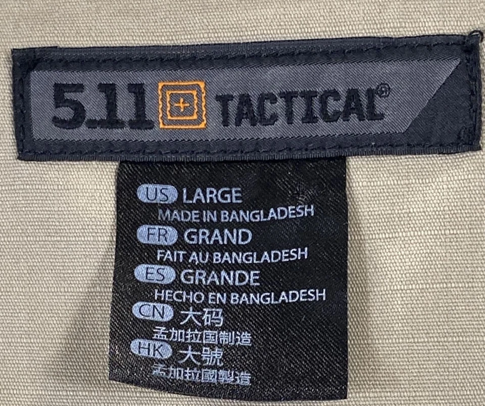 511 Tactical Men Tan Tactical Vest L NWT - Image 3 of 4