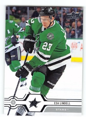Esa Lindell 2019 Dallas Stars Card