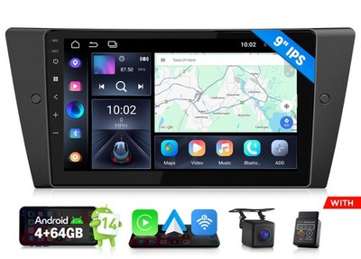 Eonon E90X7A Android 14 Car Stereo GPS CarPlay Bluetooth WiFi For BMW E90 M3 OBD