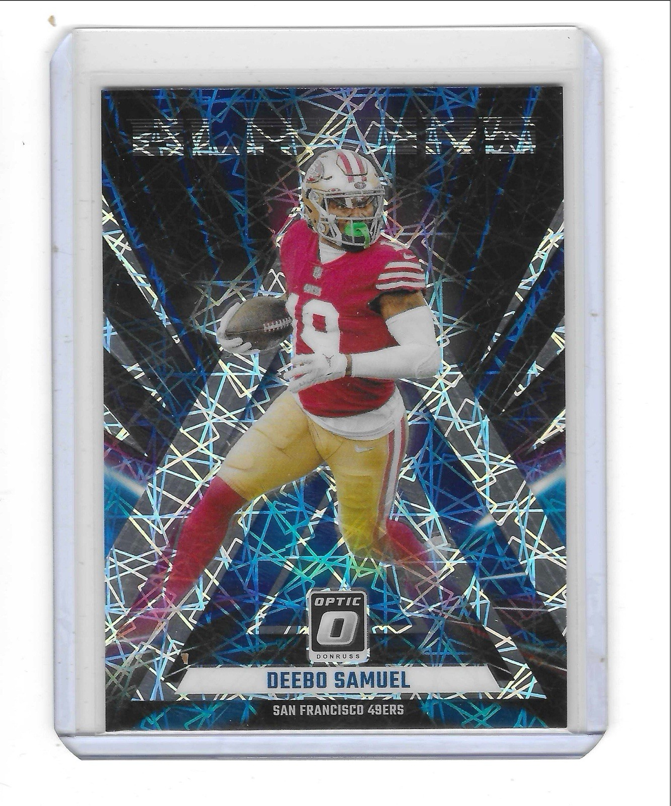 2023 Donruss Optic Deebo Samuel Blazers SSP Case Hit Insert Card Prizm 49ers