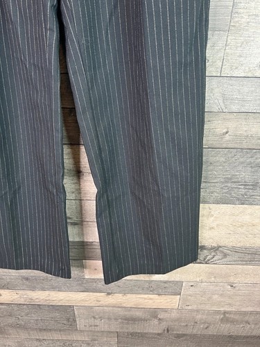 Pantalon Free People Tyler taille XS noir à rayures jambe droite - Photo 5/8