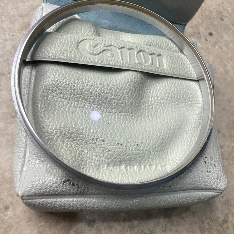 Vintage Canon 58mm UV 1x Chrome Filter - Image 2 of 4