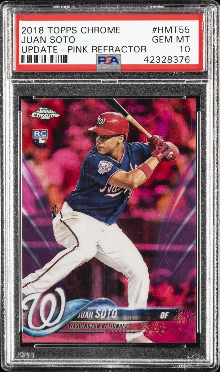 Topps Juan Soto Baseball 2018 Season Sports Trading Cards