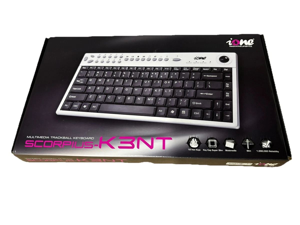 Clavier SCORPIUS 98A AZERTY PS/2 - Occasion Fonctionnel (marque IBMCOMPAQ)