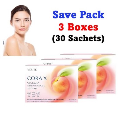 3x VERITE Cora X Collagen Dipeptide Plus Anti Aging Dark Spots