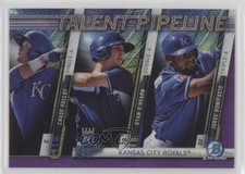 2017 Bowman Mega Box Purple Refractor 247/250 Chase Vallot Ryan O'Hearn 3j7