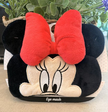 Disney Minnie Mouse Plush Sleep Mask Red Bow One Size Polyester MPN 13801