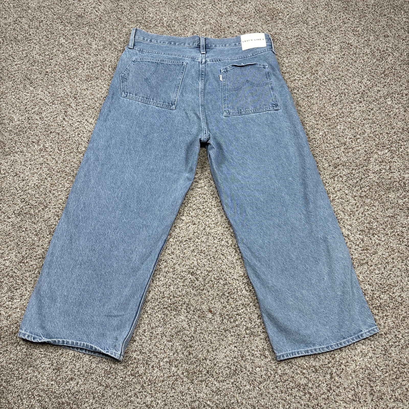 Levi’s Line 8 Men's 34x32 Irregular Jeans (34x24) Wide Leg - View 14