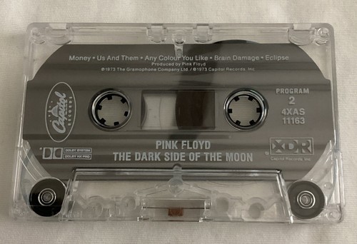 Pink Floyd The Dark Side Of The Moon XDR Cassette Tape - 1973 - PREOWNED - Picture 5 of 5