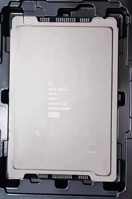 Intel Xeon 6972P Processor 480M Cache, 2.40 GHz LGA7529 96 cores 192 threads