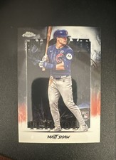 2025 Topps Chrome Update Series - Night Terrors Matt Shaw #NT-20 (RC)