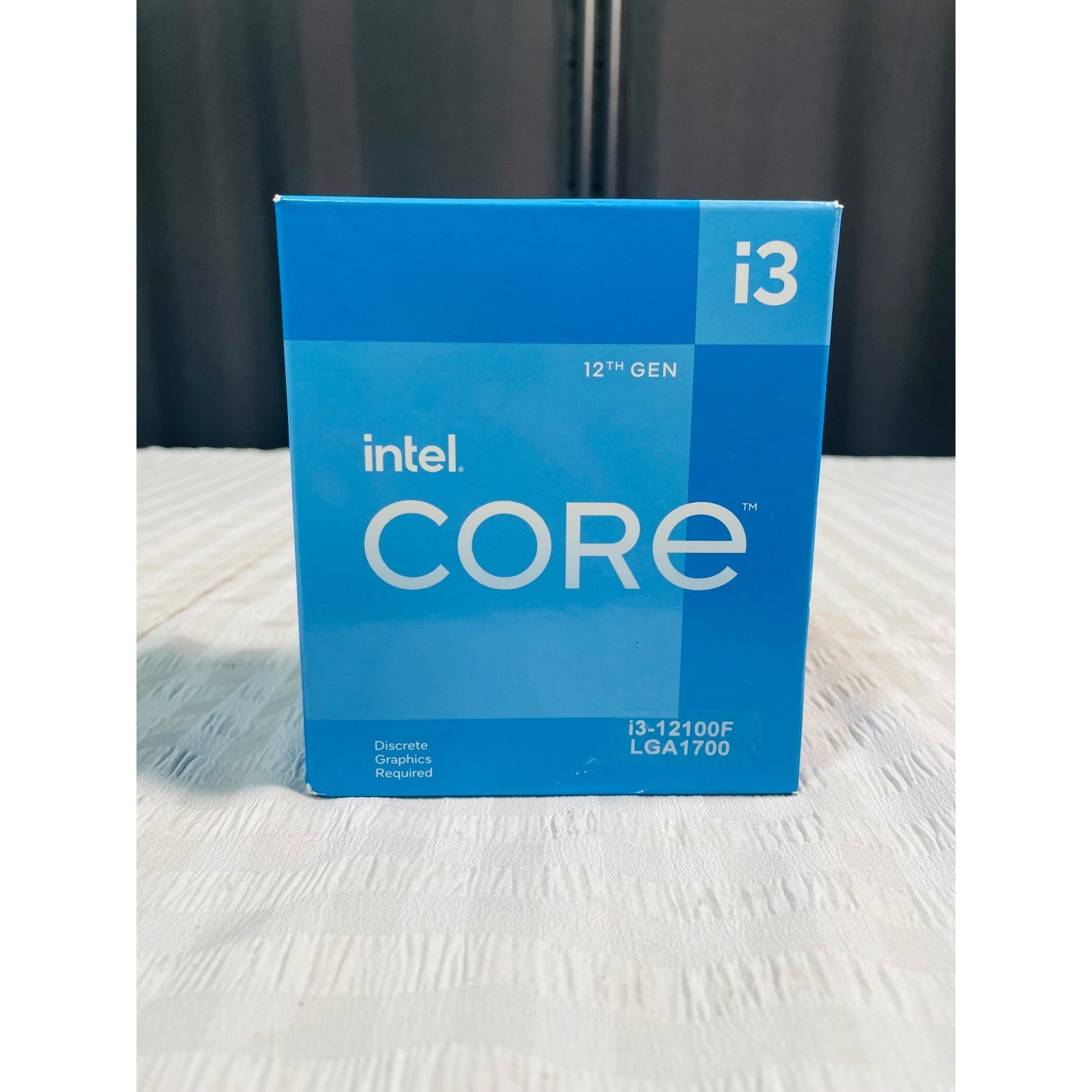 Intel Core i3-12100F 12th Gen Quad-Core LGA1700 Desktop Processor BX8071512100F