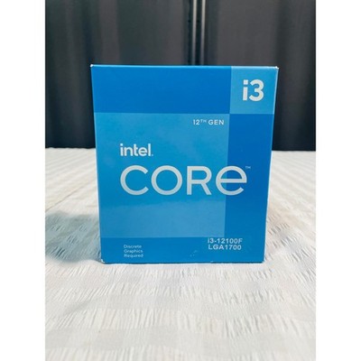 Intel Core i3-12100F 12th Gen Quad-Core LGA1700 Desktop Processor