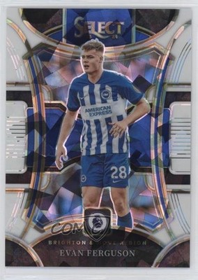 2023-24 Select Premier League Mezzanine White Ice Prizm 41/85 Evan Ferguson qw7