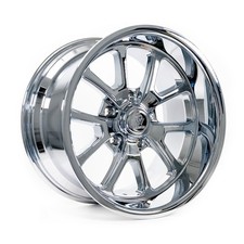 17x817x9.5 Resto Laguna 5x55x127 11 Milled Chrome Wheels Rims Set4 78.1