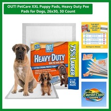 Super Absorbent XXL Dog Pee Pads, 26x30 - 30 Count with Odor Control Technology