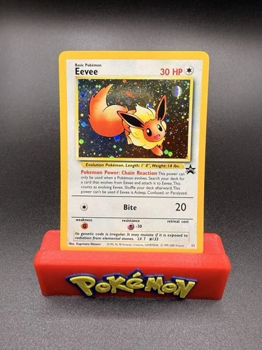 Eevee #11 Black Star Promo Holo Rare Vintage Pokemon Card - NM