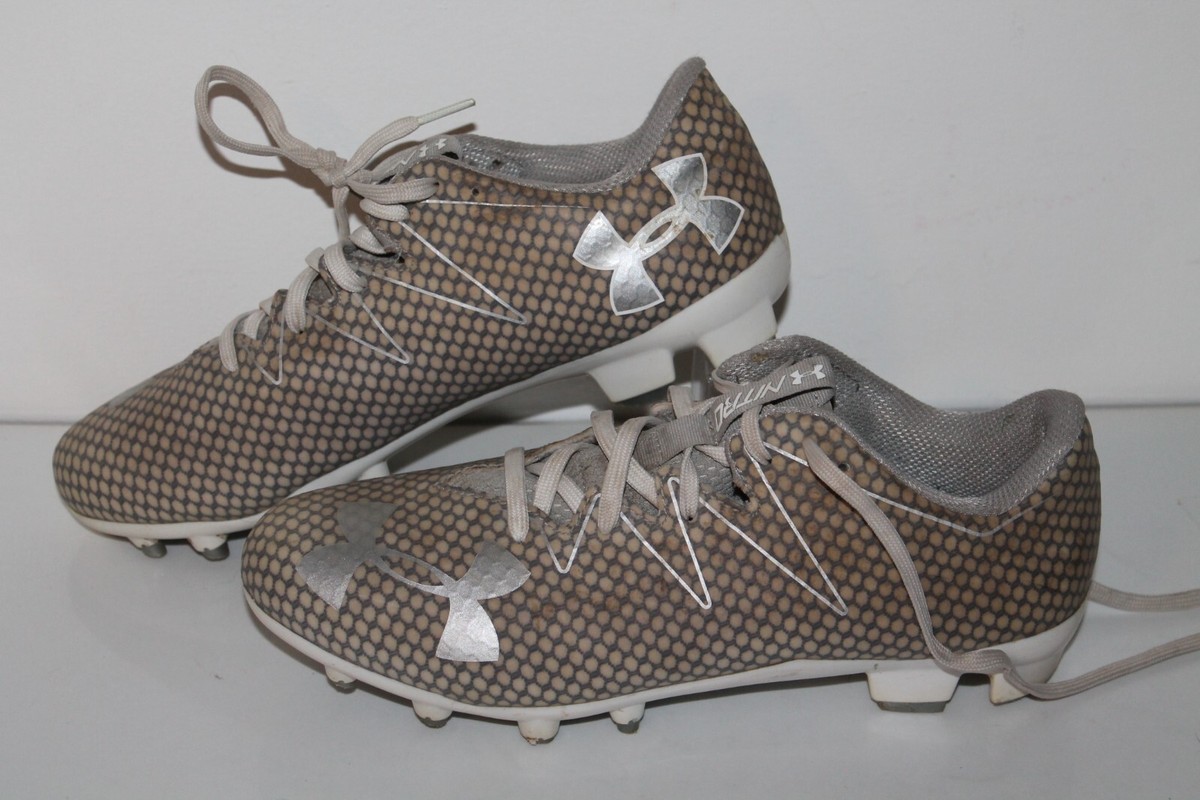 NEW Under Armour UA Nitro Low MC Football Cleats Men’s Sz 16 Silver‎ 1269721-103 21UARMHGHLGHTMCBLCLT_White_Sil  main image 2