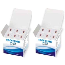 12 x Isotine Plus Eye Drops Pure Herbal 100% Genuine For Immature Cataract 10ml