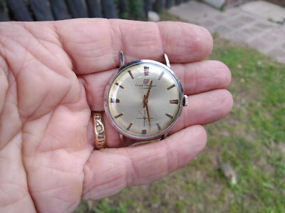 GIRARD PERREGAUX 03 SUB SECOND HAND WIND SERVICED  