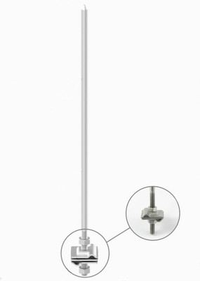 Falzklemme Niro V2A Edelstahl