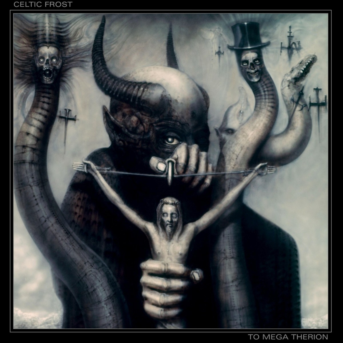 CELTIC FROST To Mega Therion BANNER HUGE 4X4 Ft Fabric Poster