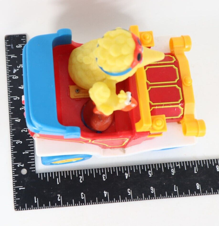 Vintage Sesame Street Red Jalopy Car Big Bird Little Bird Car Spins Around eBay