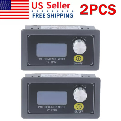 2PCS Adjustable PWM Pulse Frequency Duty Cycle Square Wave Signal Generator