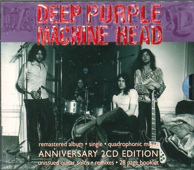 DEEP PURPLE ''Machine Head (Anniversary Edition)'' 2CD-Album (Slipcase)