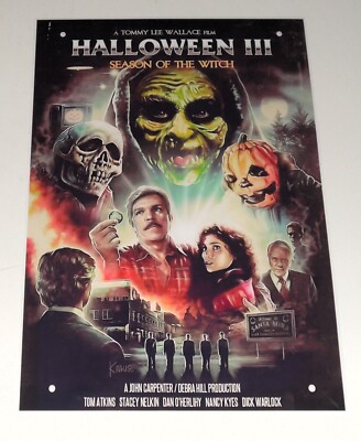 Halloween III 3 Season of the Witch Cult Classic 1982 Alternate Poster 19''x13''