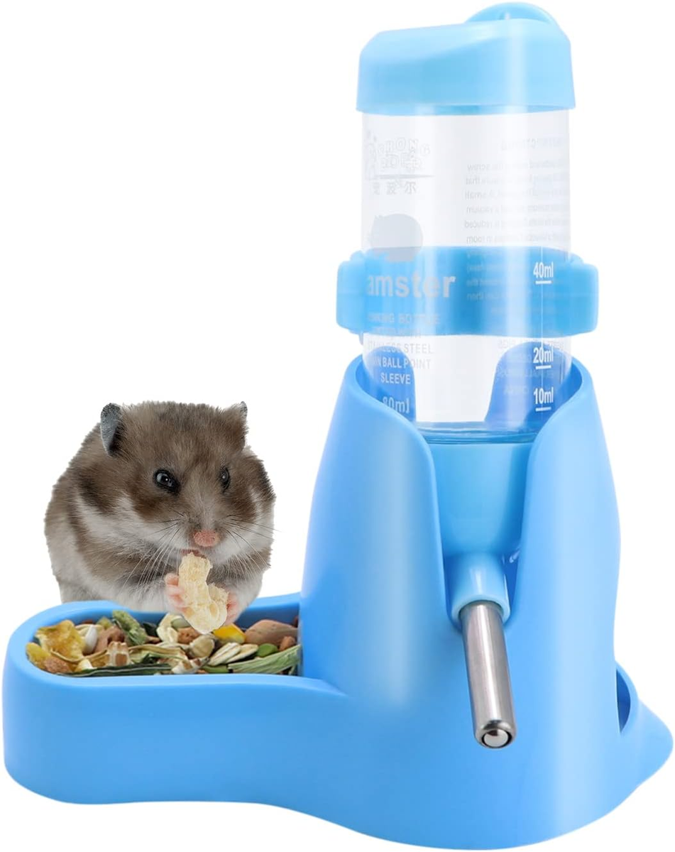 in Hamster Hanging Water Bottle Pet Auto Dispenser with Base