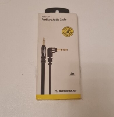 Scosche FlatOUT 0,9M AUX Audio Kabel