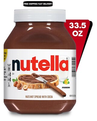 33.5 oz Jar,Hazelnut Spread with Cocoa for Breakfast
