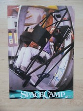 Lea Thompson autograph signed A4 lobby card "Space Camp"