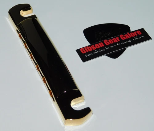 Gibson Les Paul Tailpiece Gold Stop Light Guitar Parts Custom R9 ES R8 SG Line