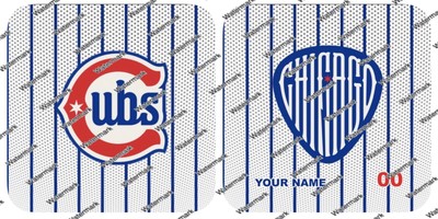 CHICAGO CUBS BLUE ALTERNATE VAPOR PREMIER - Pro Cornhole Bags - 4 Bags