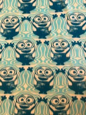 Despicable Me Minions BLANKET FLEECE Fabric by Yard or 1/2 Yard