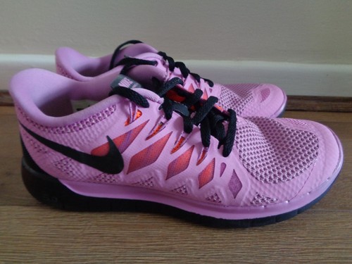 Nike Free 5.0 Mujer Zapatos Entrenadores 642199 503 Reino Unido 4 EU 37.5 EE. UU. 6.5 NUEVO + CAJA - Imagen 2 de 6