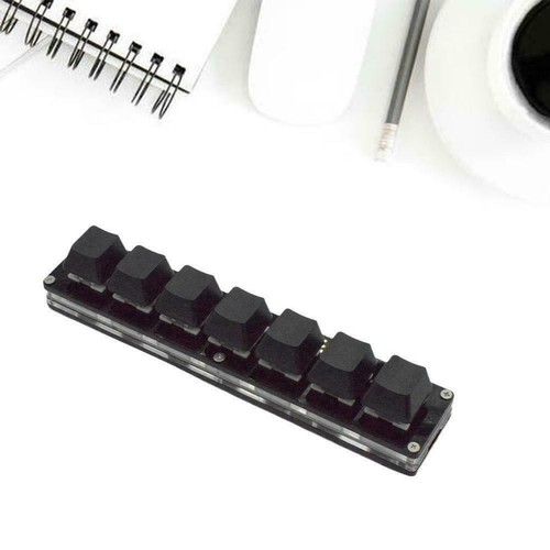 7-Figner Black Keypad Copy And Paste Custom Shortcut Fingerboard K4J0 - Afbeelding 9 van 12