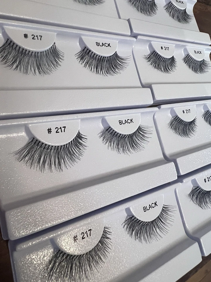 20 pares de pestañas crema #217 Foto 2 de 3