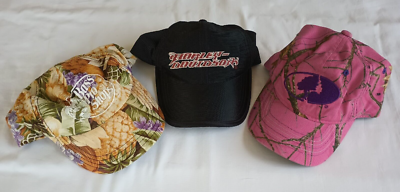 Womens Caps Hats Bundle Bass Pro Shops Harley Davidson Mossy  display picture 2
