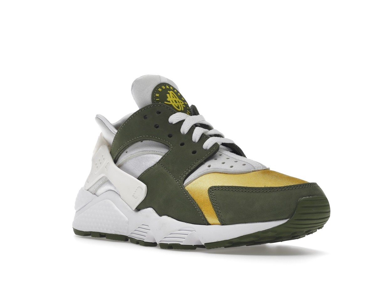 【Nike x Stussy】Air Huarache LE◆DD1381-300◆ Nike Air Huarache LE 2021 x Stussy Dark Olive - DD1381-300