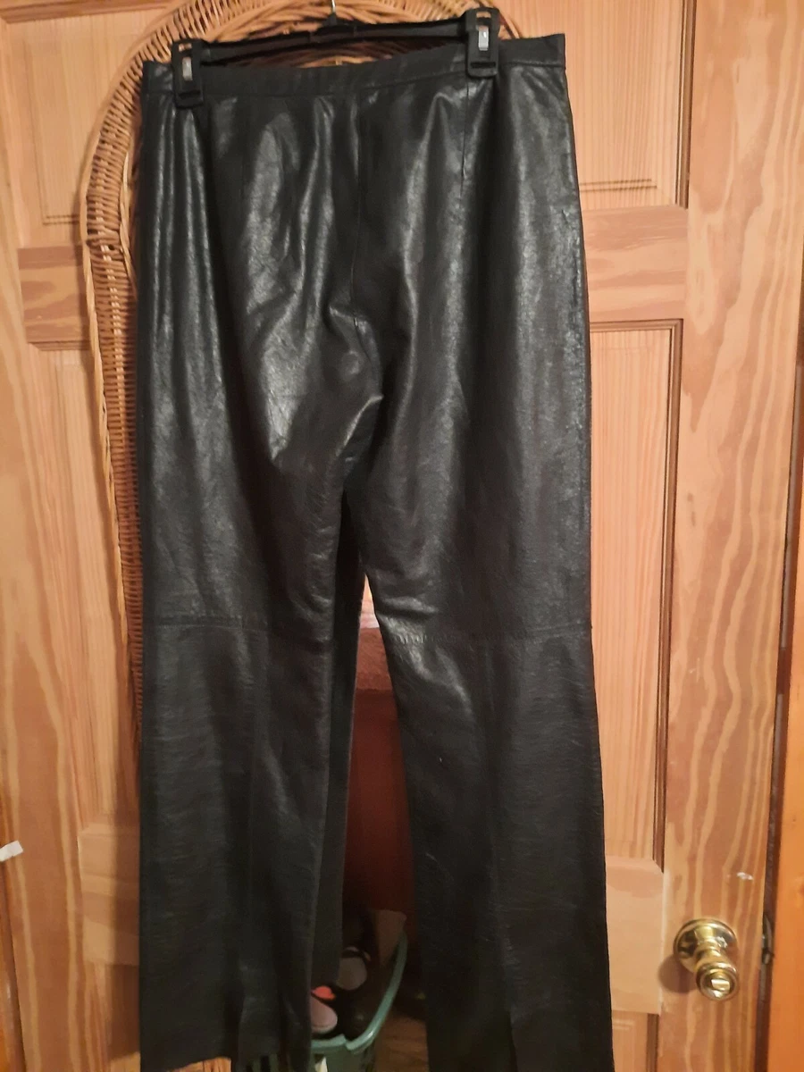 Kenneth Cole New York Leather Pants 8