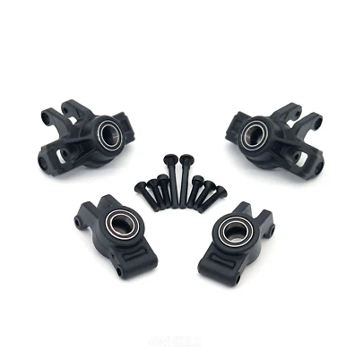 Arrma Typhon, Granite GROM Hub Set Front & Rear with bearings ARA330807