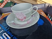 tasse à thé ou Café Avec Soucoupe modèle Pivoine d'Hermès HERMES