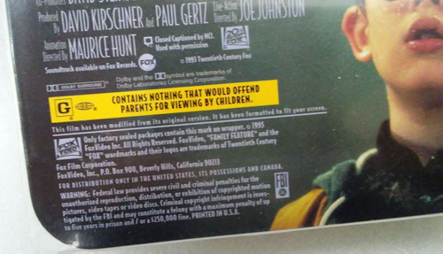 VHS The Pagemaster Macaulay Culkin Christopher Lloyd (VHS, 1995, Clamshell) - Picture 9 of 12