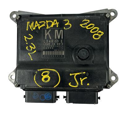2007 2009 Mazda 3 2.3L Engine Control Module Unit Ecm L34R 18 881E